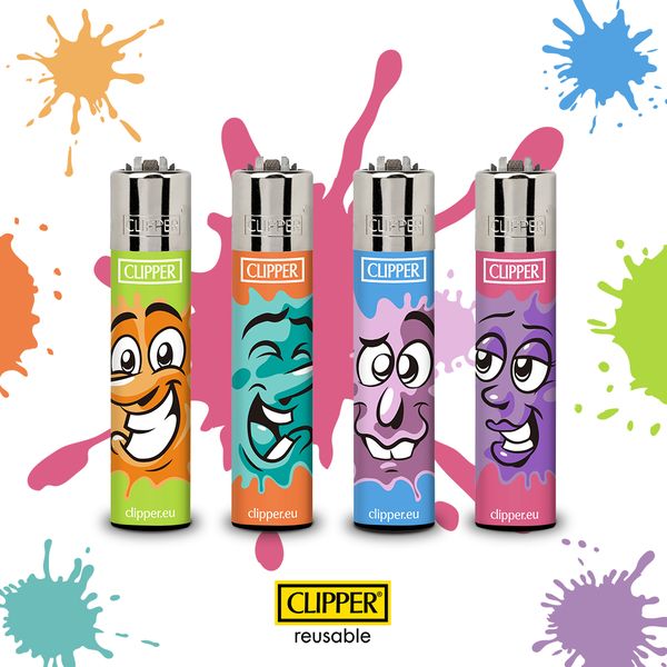 Зажигалки CLIPPER с яркими персонажами