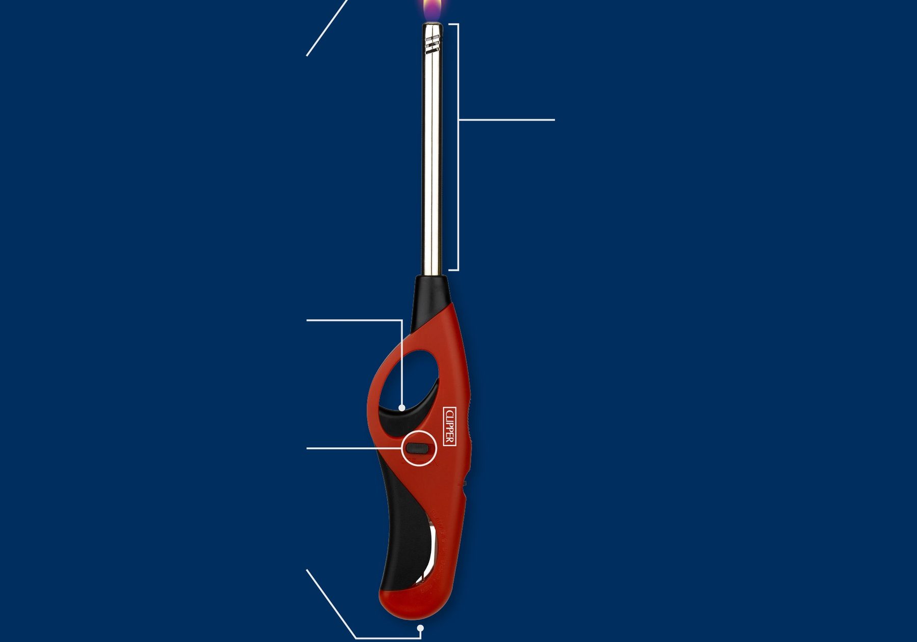 Устройство зажигалки CLIPPER Wave