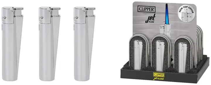 CLIPPER Metal Jet Flame «Silver»
