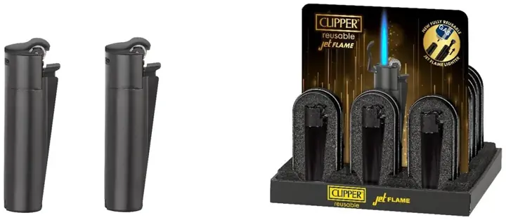CLIPPER Metal Jet Flame «Matt Black»