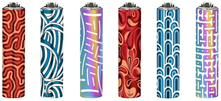 CLIPPER Metal Covers «Glow Patterns»