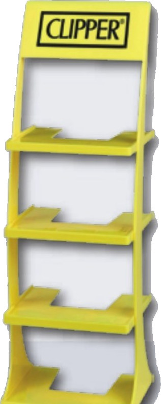 Напольная стойка CLIPPER Yellow Combo 4 Tier на четыре яруса